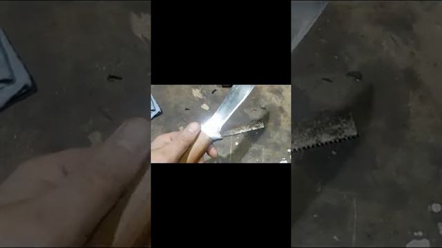 Самодельный нож !