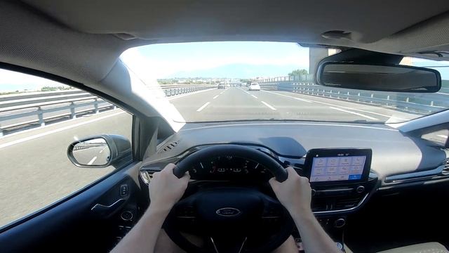 Ford Fiesta 1.1 Ti-VCT POV Test Drive on ROAD