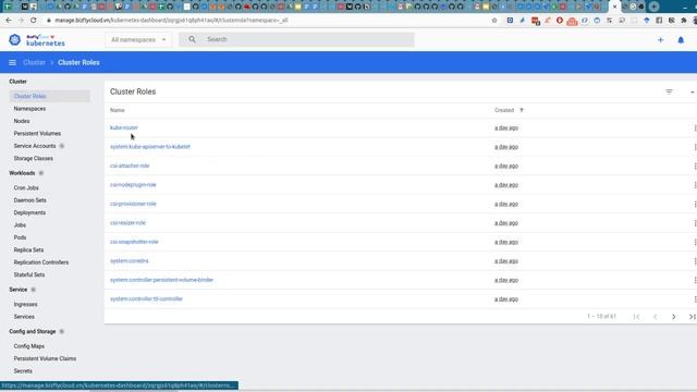 Kubernetes Dashboard with BizFly Cloud Kubernetes Engine