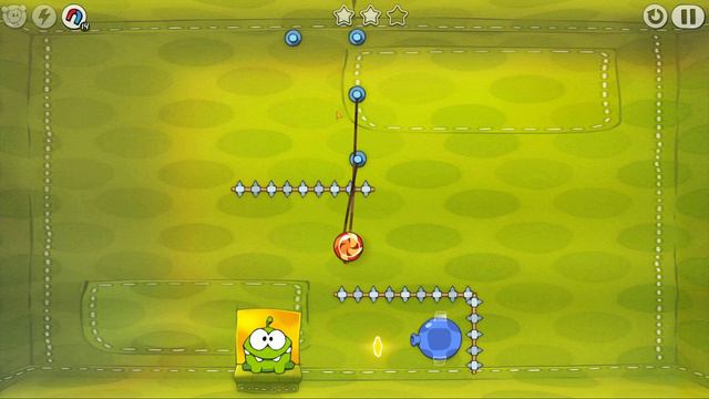 Cut the Rope - Тканевая коробка уровень 5