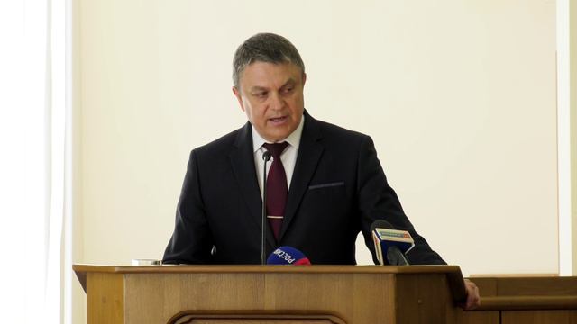 Отчет Леонида Пасечника о проделанной работе Правительства ЛНР за 2023 год.