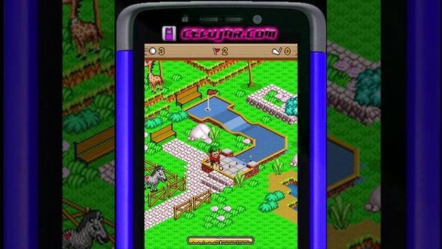 Crazy Mini golf Zoo Java Mobile Game