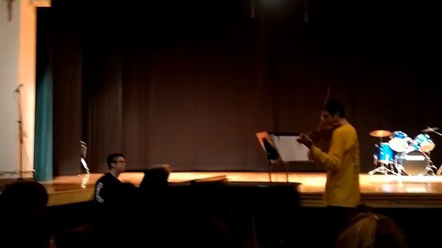 Howl's moving castle theme piano and violin