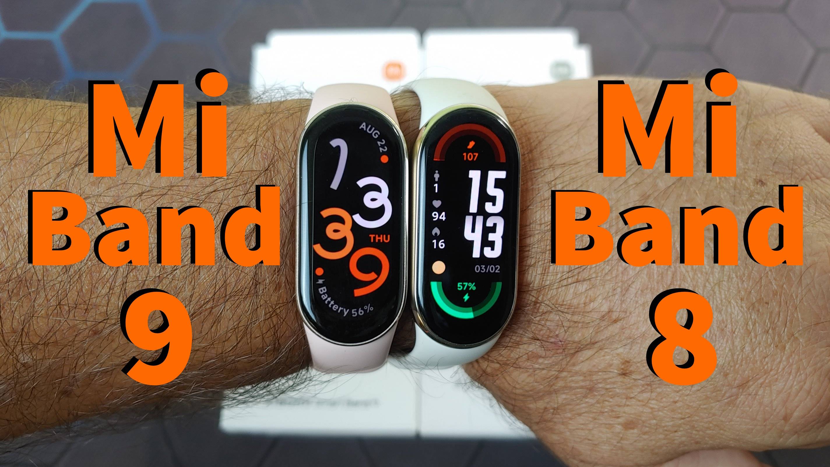 Xiaomi Mi Band 9 vs Mi Band 8 В чём разница?