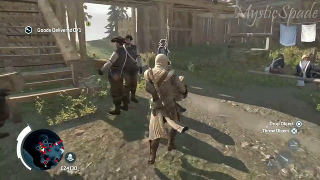 Assassin's Creed 3 : Benedict Arnold DLC PS3 exclusive gameplay part 2