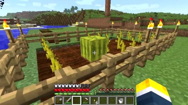 MINECRAFT FOREVER 25: New Skin, Melon Farm and Healing Potion Tutorial