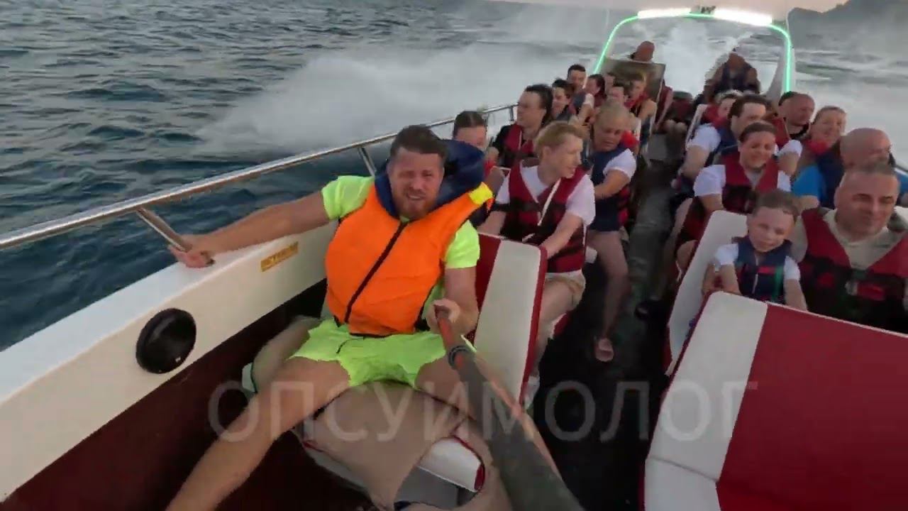 Ялта. Катер. 100 км/ч + Gopro 12 + Telesin 3 метра (Все видео будут)