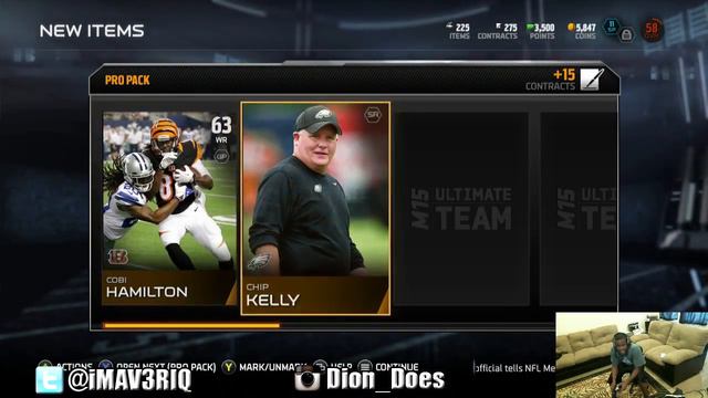 MUT 15 - Madden 15 Pack Opening - BIG TIME 60 PACK BUNDLE (Part 1) | Madden 15 Ultimate Team Packs