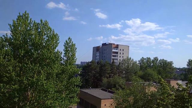 Ушло с балкона солнце