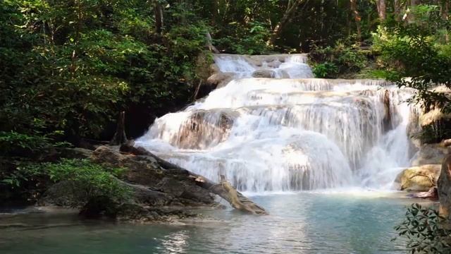 Crackling waterfalls and mountain scenery for relaxation! Потресающие водопады  для релаксации!