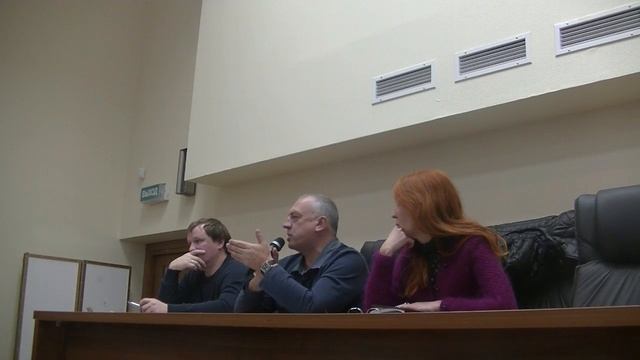 Снос гаражей. Собрание управа 