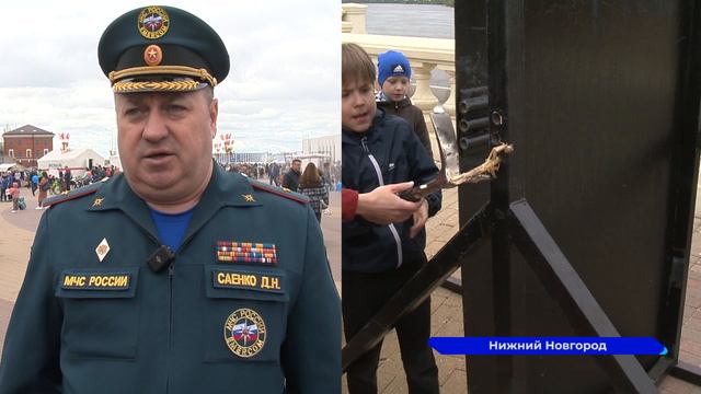 Спасатели провели в Дзержинске учения в честь 375-летия пожарной охраны России