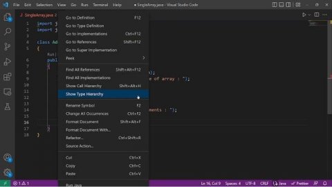 Single Dimensional Array in Java