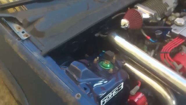 Honda prelude turbo + supercharger