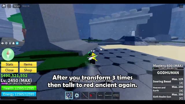 How to get Mink V4 (Full Guide Race V4) - Blox Fruits (Update 18)