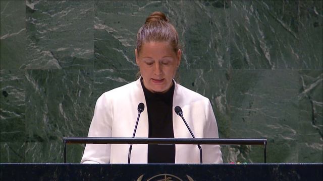 Statement by DPR Maria Zabolotskaya at the General Debate of the UNGA Plenary on Culture of peace