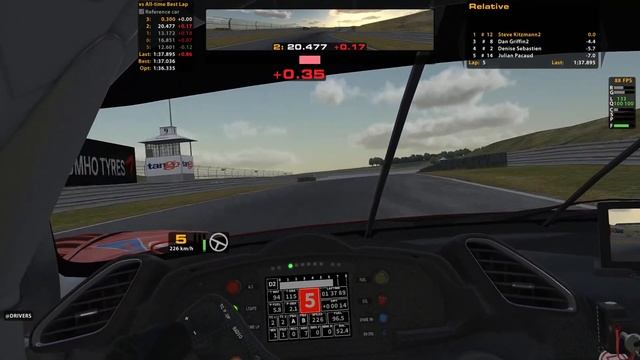 iRacing ? | Ferrari GT3 Challenge @ Zandvoort | Season1 - Week11 | Race4 | 23.02.2019