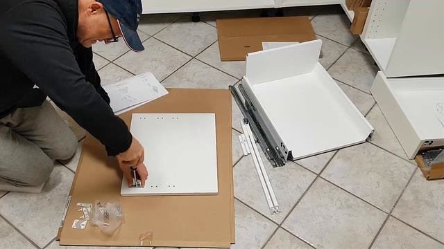 IKEA Kitchen:  Maximera Drawer Assembly