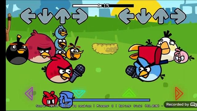 Angry birds fnf gameplay android.