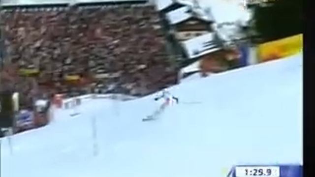 Ski - Mario Matt wins 2008 Adelboden Slalom