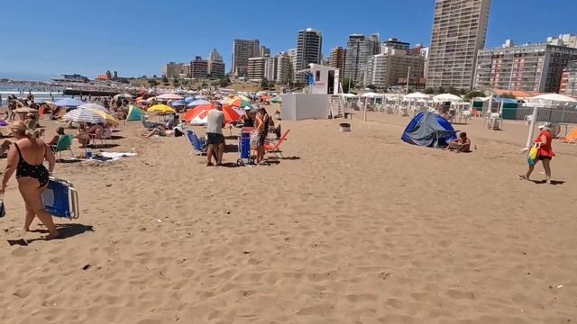 ?? Argentina's Calm Paradise Mar Del Plata Beach Adventure ?️☀️