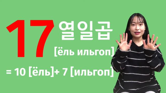 RussianKorean Sub TOPIK1 СЛОВА 4. ЦИФРЫ2 l TOPIK1 단어 4. 숫자2