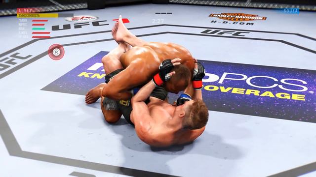 Встретил БОЙЦА ТЕРМИНАТОРА на пути к ТОП 100 UFC 3 / Карьера 7