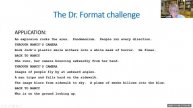Final Draft & Dave Trottier Present: So You Think You Can Format?