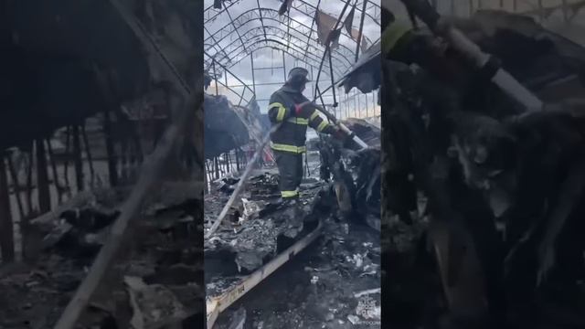 Пожар в Степаньково.