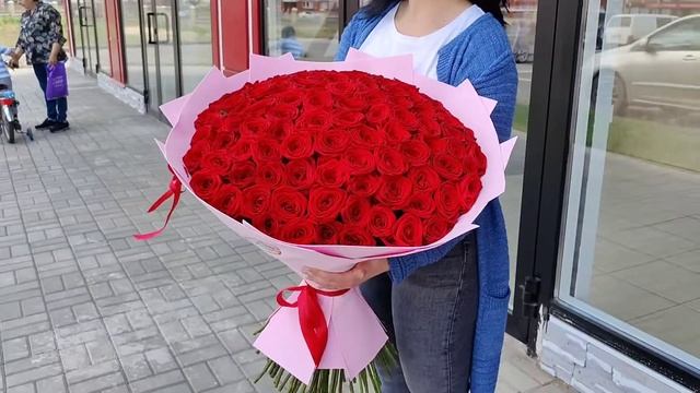 101 роза в Липецке