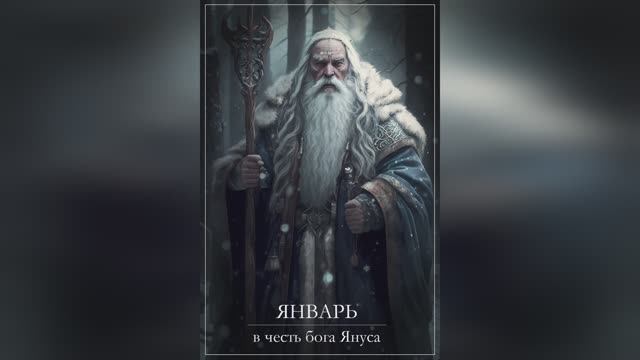 Месяцы года в образе людей, сгенерировано Нейросетью