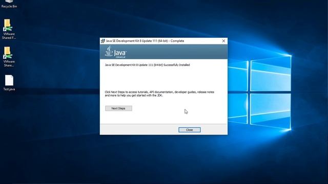 ITI121/ITI1521 Installation du/Installing JDK 1.8 Windows 10