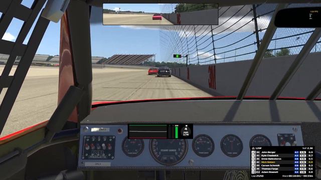 NASCAR Legends 1987 - Michigan International Speedway '09 - iRacing eNASCAR
