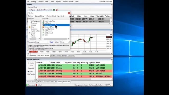 Customize Toolbar and Right Click Menu