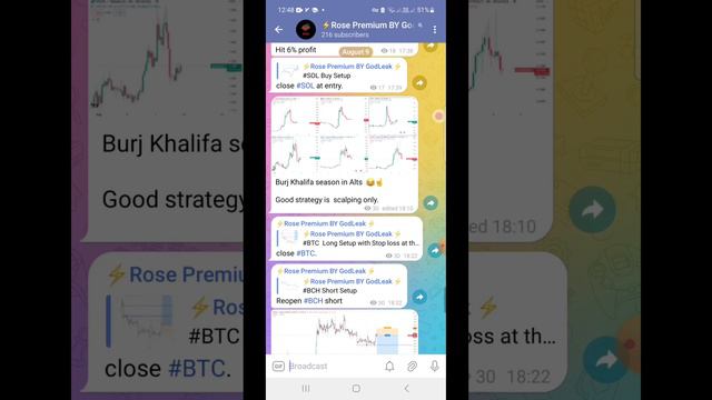 Rose Premium VIP: Unveiling the Best Crypto Signal Channel in the World #crypto #crypto_signal