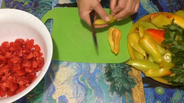 Салат из овощей.  Готовим на зиму ?? Vegetable Salad. Cooking for the winter.