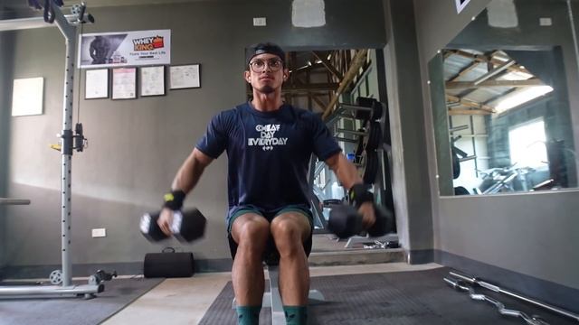 FULL WORKOUT SPLIT | SHOULDER TRICEPS ABS DAY | 9 DAYS OUT