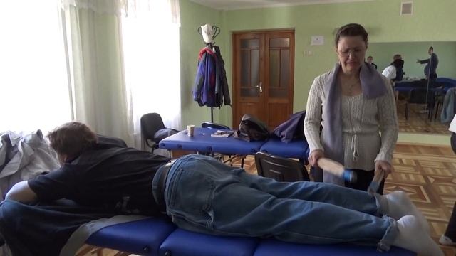 15.04.17 -12  Галина Бородавко - Работа ручками фашин. Фашин - массаж
