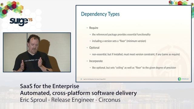 Surge 2015 - Eric Sproul - SaaS for the Enterprise