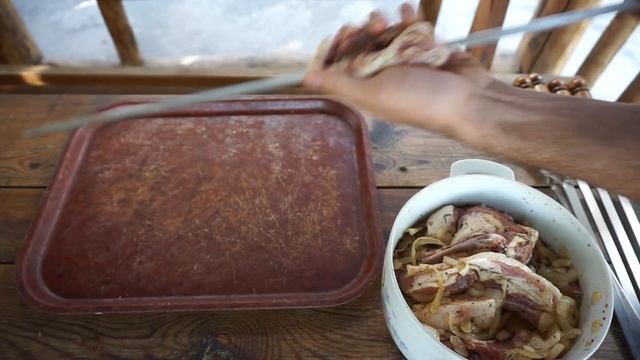 Шашлик по Армянский .Традиционный сочный шашлык  Traditional Armenian Khorovats BBQ