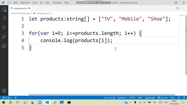 Typescript 44..what is Array in Typescript..