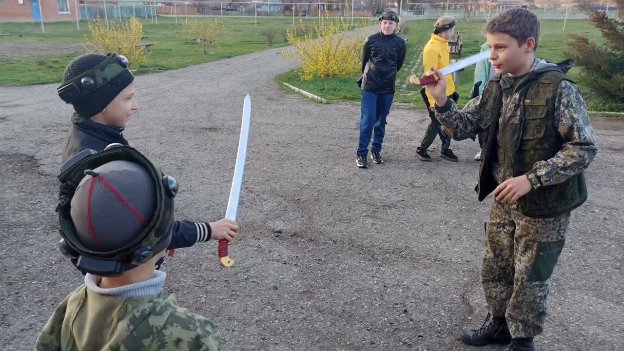 учимся фланкировать