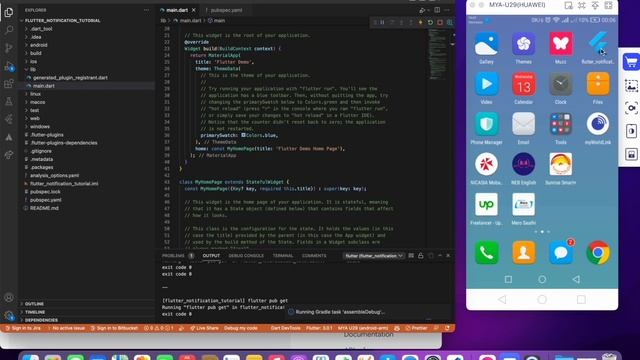 Flutter 3 Firebase Push  Notification(foreground and background) ?