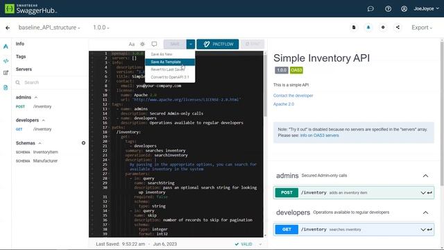 SwaggerHub API Templates
