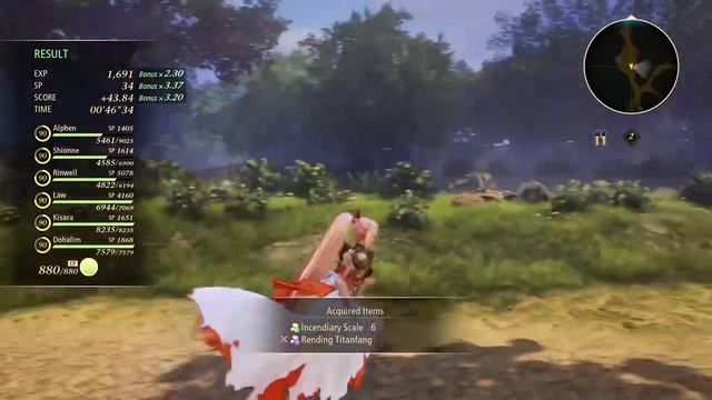 Tales of Arise gameplay Shionne