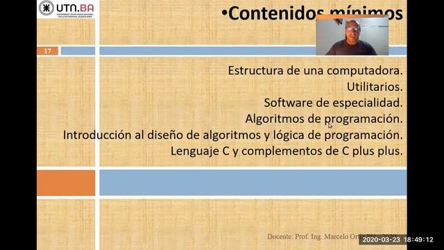 PRIMERA CLASE INFORMATICA 1