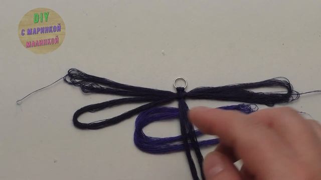 Просто взяла обычные нитки! Серьги за 30 минут! DIY с Маринкой-Малинкой