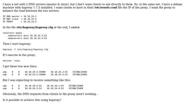 DevOps & SysAdmins: DNS Load-Balancing with HAPROXY (2 Solutions!!)