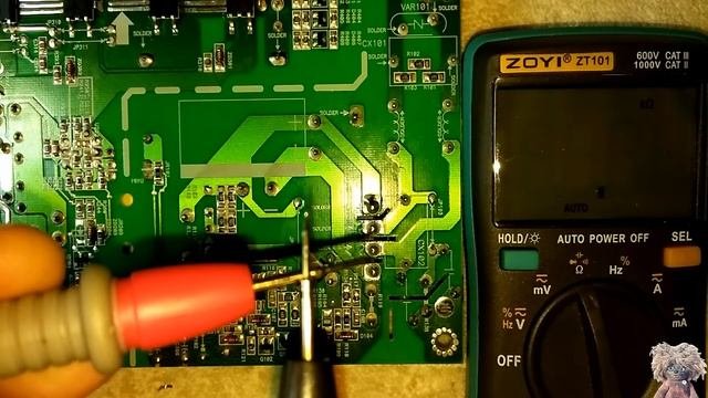 Не включается телевизор LG RZ-20LA90.