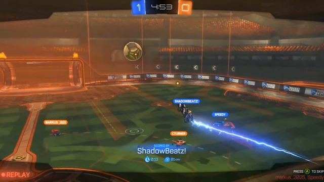 BUTT GOAL! | Rocket League Ranked 3's with Speedy and Shadow